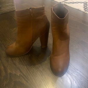 Steve Madden leather booties